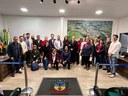 Câmara de Vereadores de Constantina recebe comitiva de Pato Branco para tratar sobre o REURB Câmara de Vereadores de Constantina recebe comitiva de Pato Branco para tratar sobre o REURB