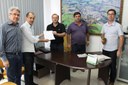 Presidente recebe projetos do Executivo Presidente recebe projetos do Executivo