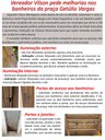 VEREADOR VILSON PEDE MELHORIAS NOS BANHEIROS DA PRAÇA GETÚLIO VARGAS VEREADOR VILSON PEDE MELHORIAS NOS BANHEIROS DA PRAÇA GETÚLIO VARGAS