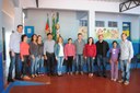 Vereadores Visitam a Escola Amândio Araújo