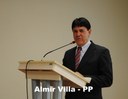 Ver. Villa comenta prêmio do Legislativo